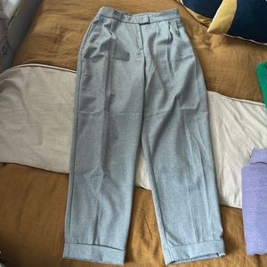 ZARA Grey Wool Trouser - Size S (4)